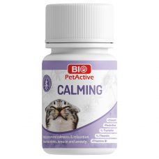 Bio PetActive Supplement Tablets Calming Aid For Cats 30g (60 Tabs), PA431, cat Supplements, Bio PetActive, cat Health, catsmart, Health, Supplements